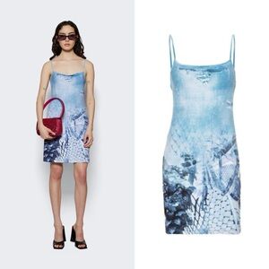NWT Diesel blue D-hoppyn dress